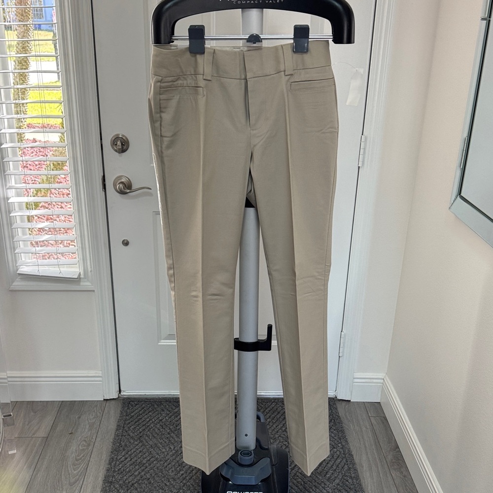 Beige Gap Curvy Pants